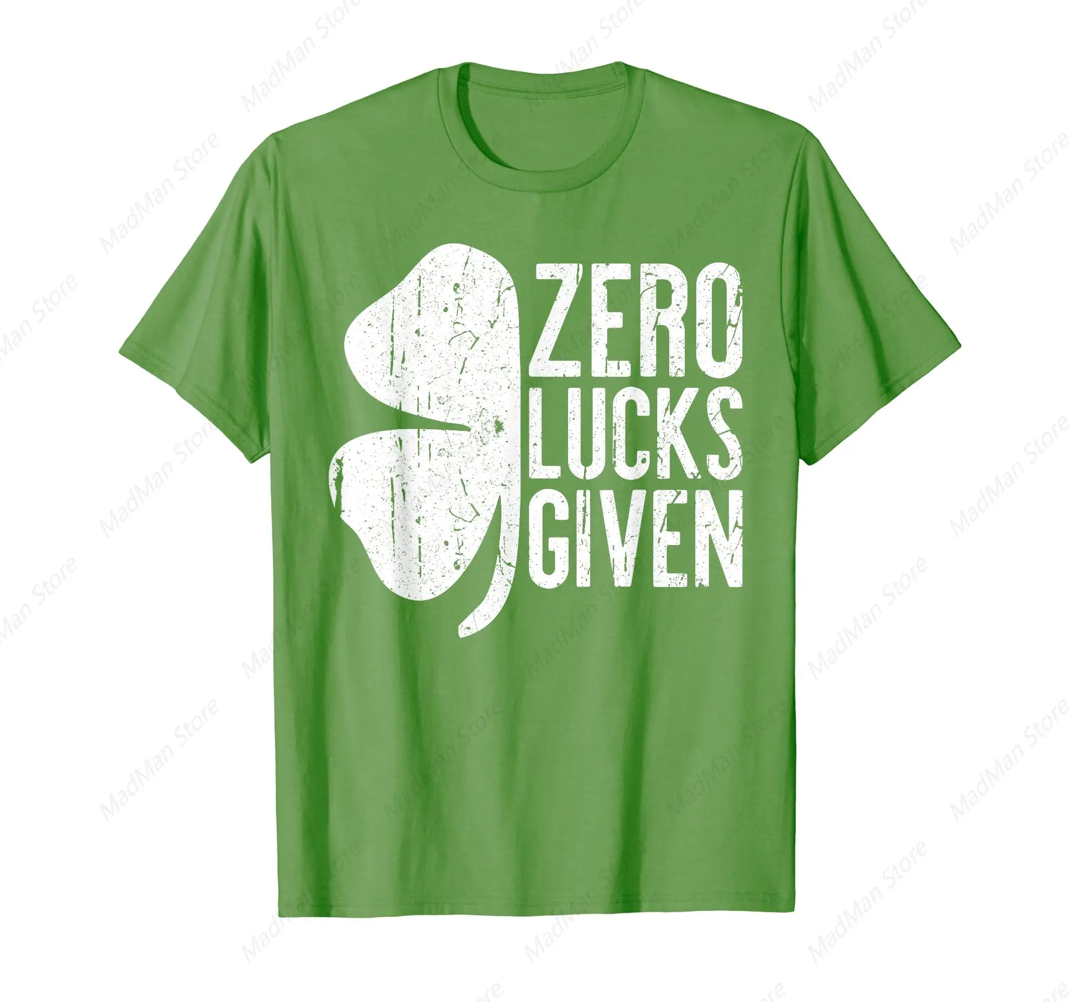 Zero Lucks Given T-Shirt Saint Patrick Day Shirt T-Shirt