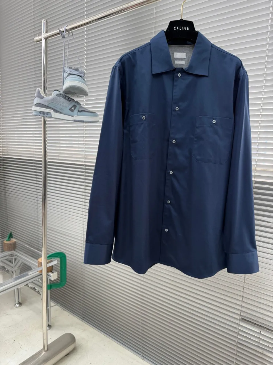  men's old money style large lapel pure cotton shirt - 2026 spring/summer new arrival - business casual long sleeve shirt