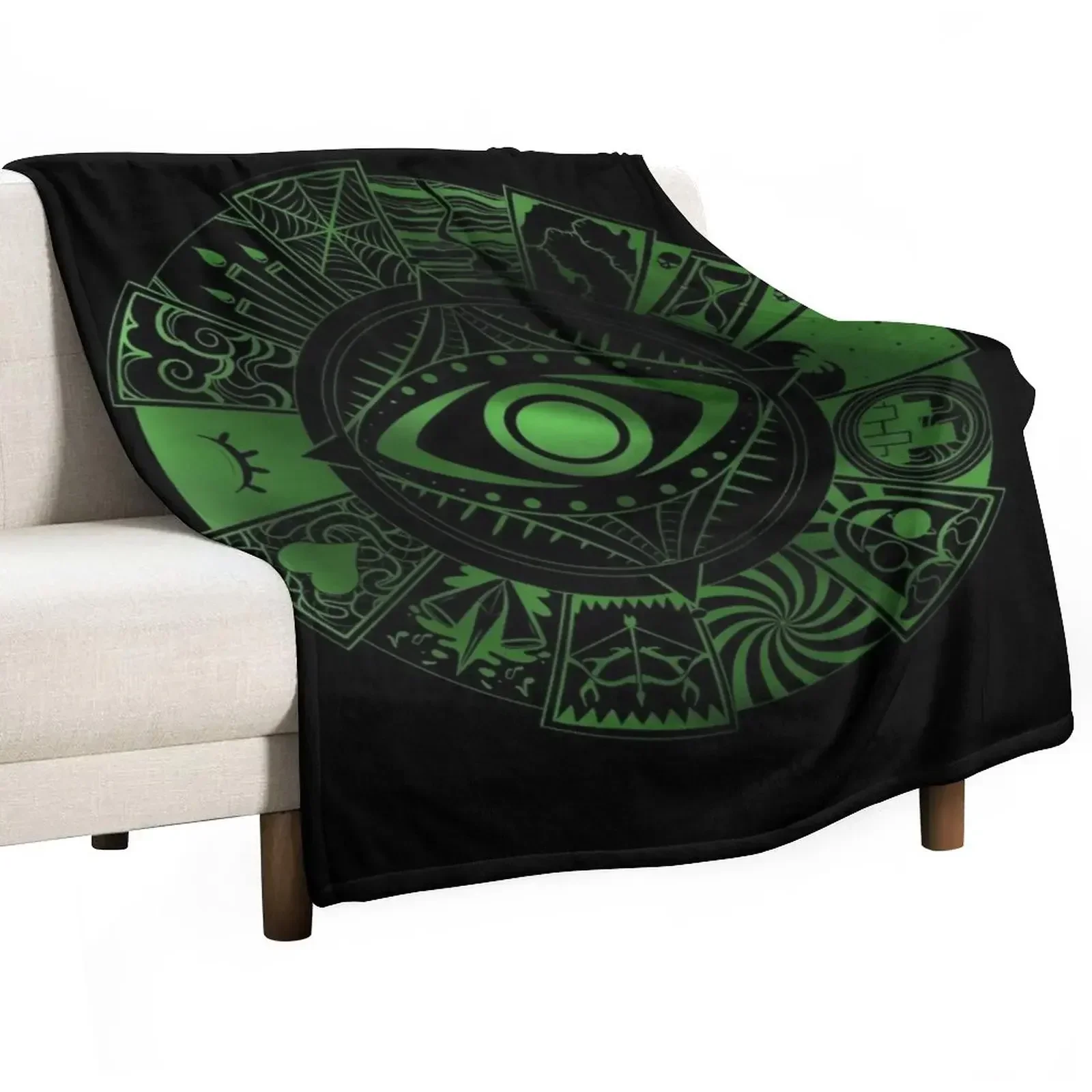 Fears Wheel Throw Blanket Thermal Custom anime Blankets