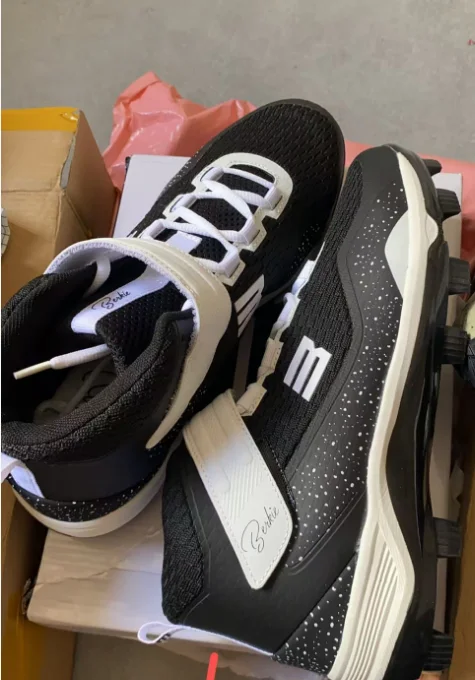 

Men's Baseball Sneakers Professional Softball Shoes Non-Slip Outdoor Cleats Men's Baseball Training Shoes