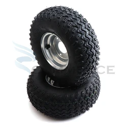 ATV Pneumatic wheel 15x6.00-6 Tubeless tire with 6 inch Iron hub For Lawn mower golf cart farm vehicle Quad Buggy vacuum Tyre