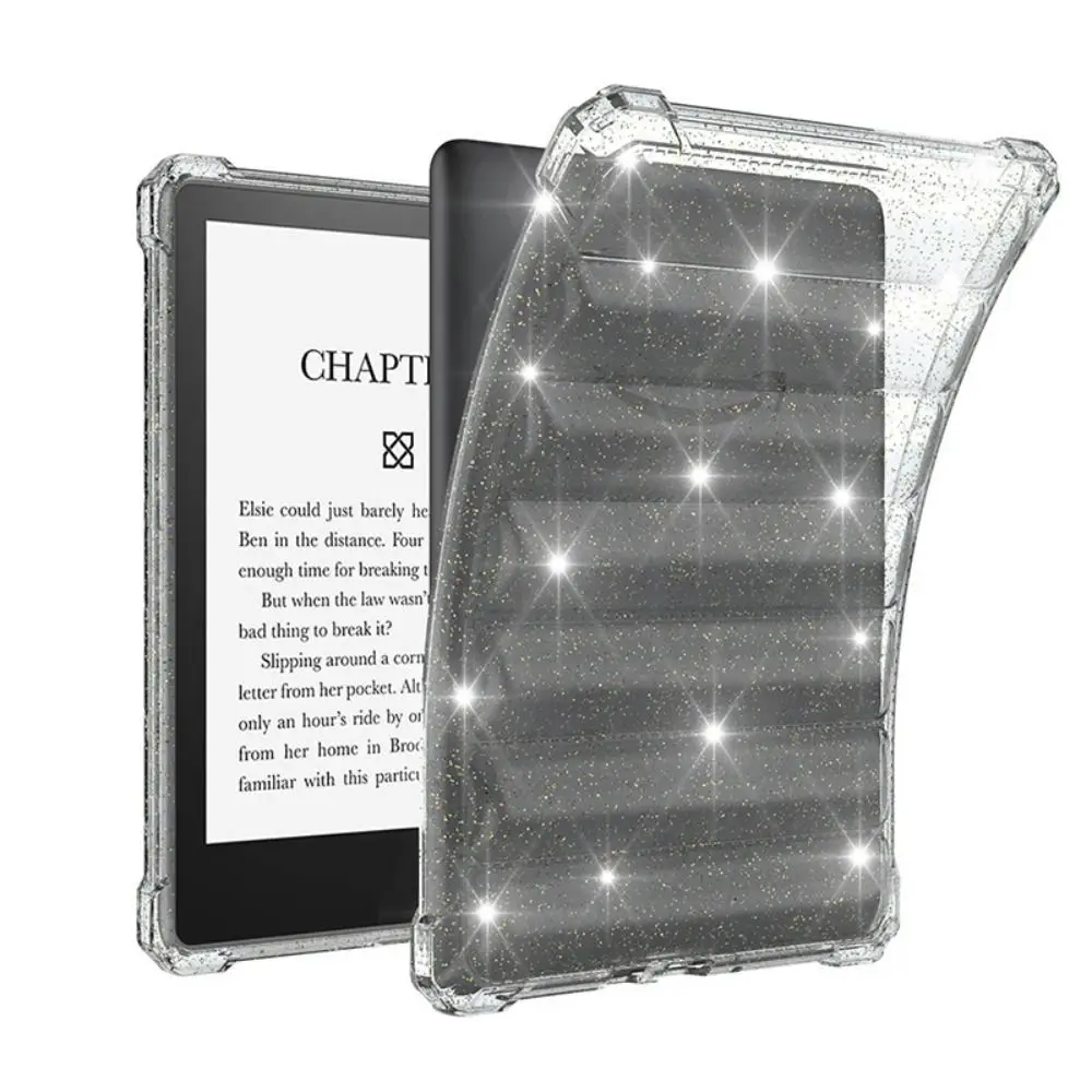 Glitter 6.8inch E-Reader Cover Shockproof Anti-scratch M2L3EK Protective Case TPU Clear for Kindle PaperWhite 5 11th Gen