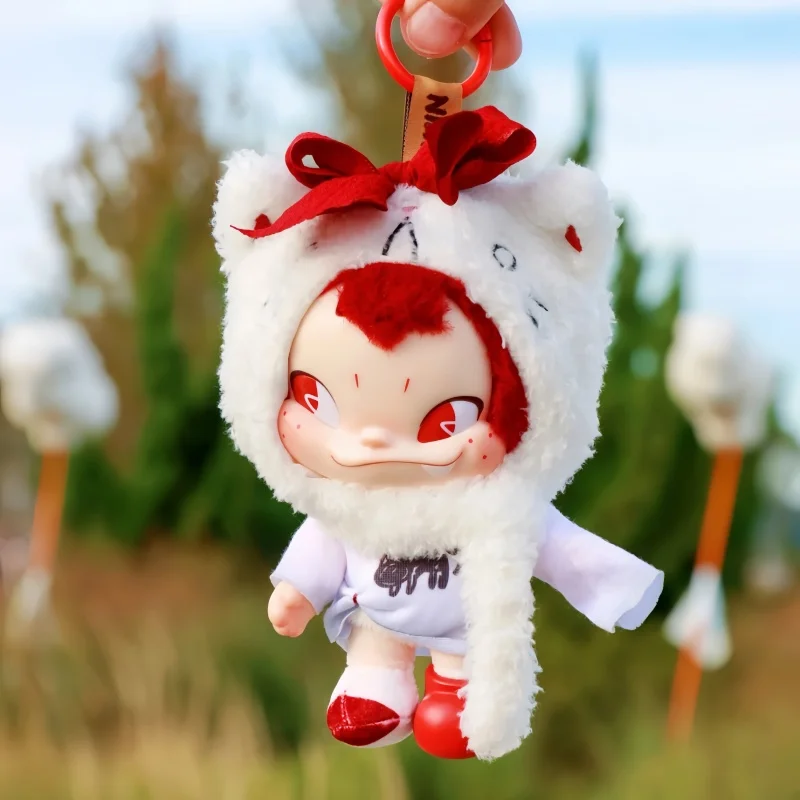 

52toys Ninnic Wild & Free Series Blind Box Keychain Doll Anime Figure Toy Desktop Decoration Gift For Collector Fans Mystery Box