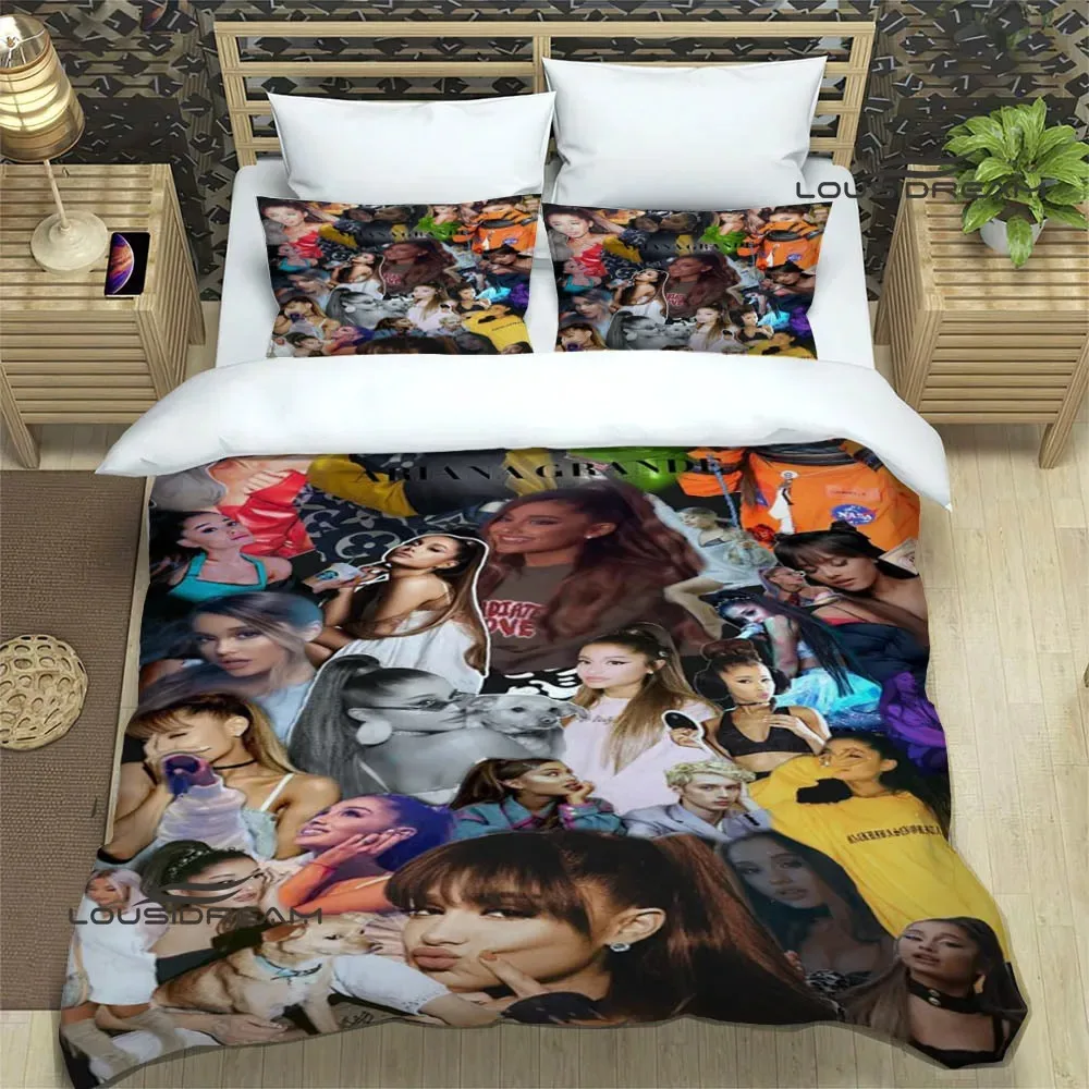 

Singer Ariana grande Bedding Sets exquisite bed supplies set duvet cover bed comforter set bedding set luxury birthday gift 013