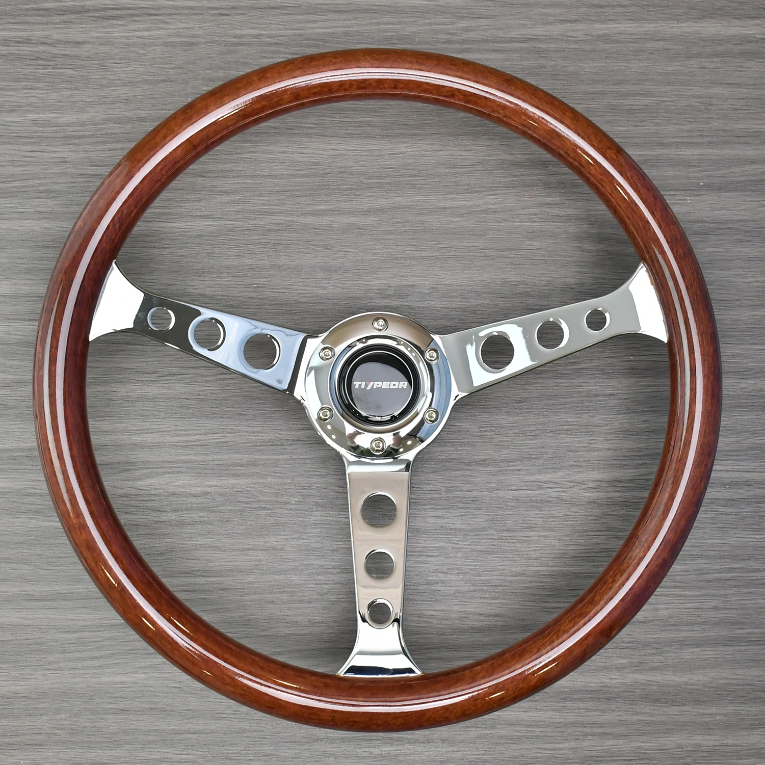 

Tiypeor New ABS Racing Car Steering Wheel WOODEN