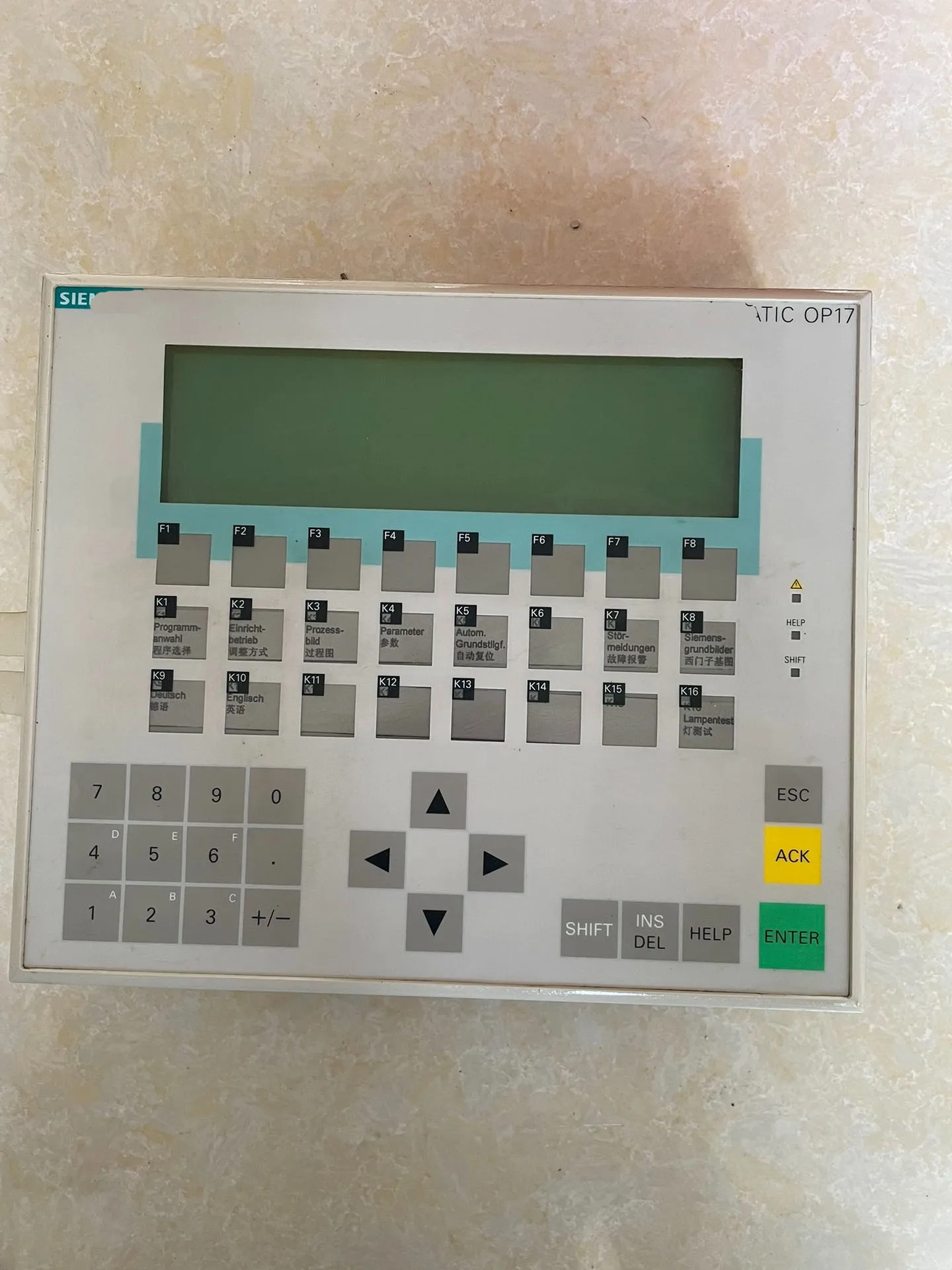 Panel Panel sentuh 6AV3617-1JC20-0AX1 6AV3 617-1JC20-0AX1