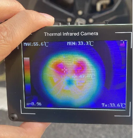 MLX90640 MLX 90640 3.5 Inches Multifunction Infrared Imager -40-300℃ Handheld Digital Infrared Thermal Imager LCD Display Sensor