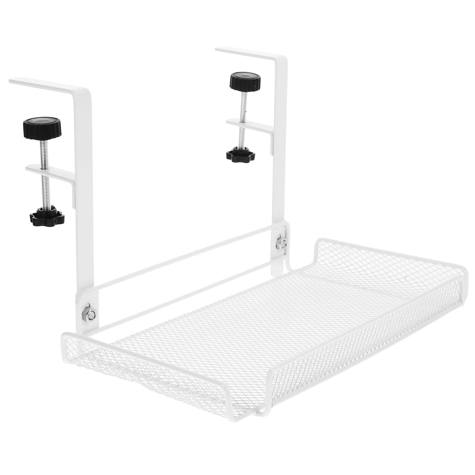 

Cable Management Tray under Desk Wire ganizer Black Small Metal Cord Rack for Wires Sockets Chargers Keeping Room Tidy Saving