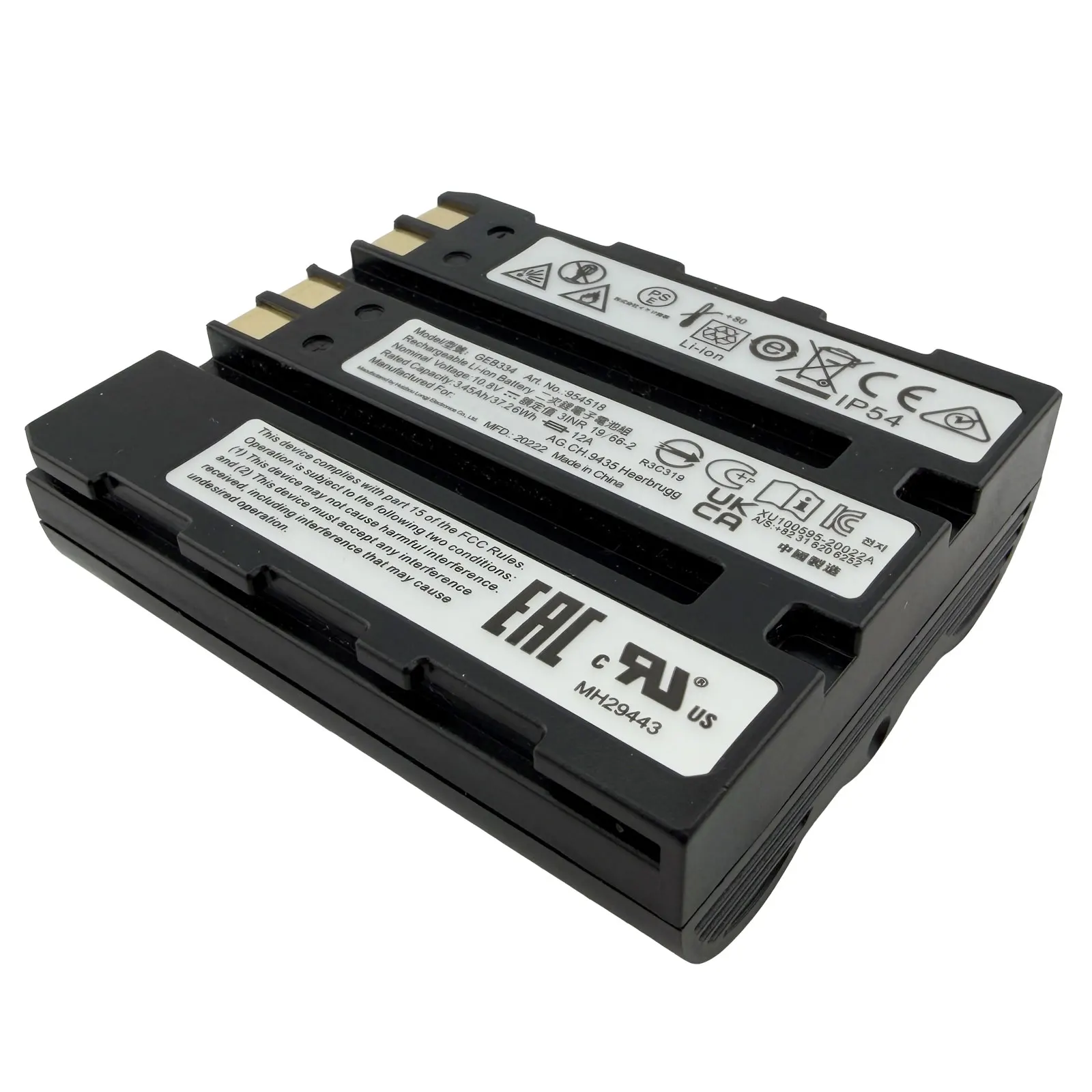 3450mAh GEB334 Battery for Leica Swiss type Total Station GPS TS03 TS07 TS10 iCB70 CS20 LS10/15 Level RTC360 laser Scanner 10.8v
