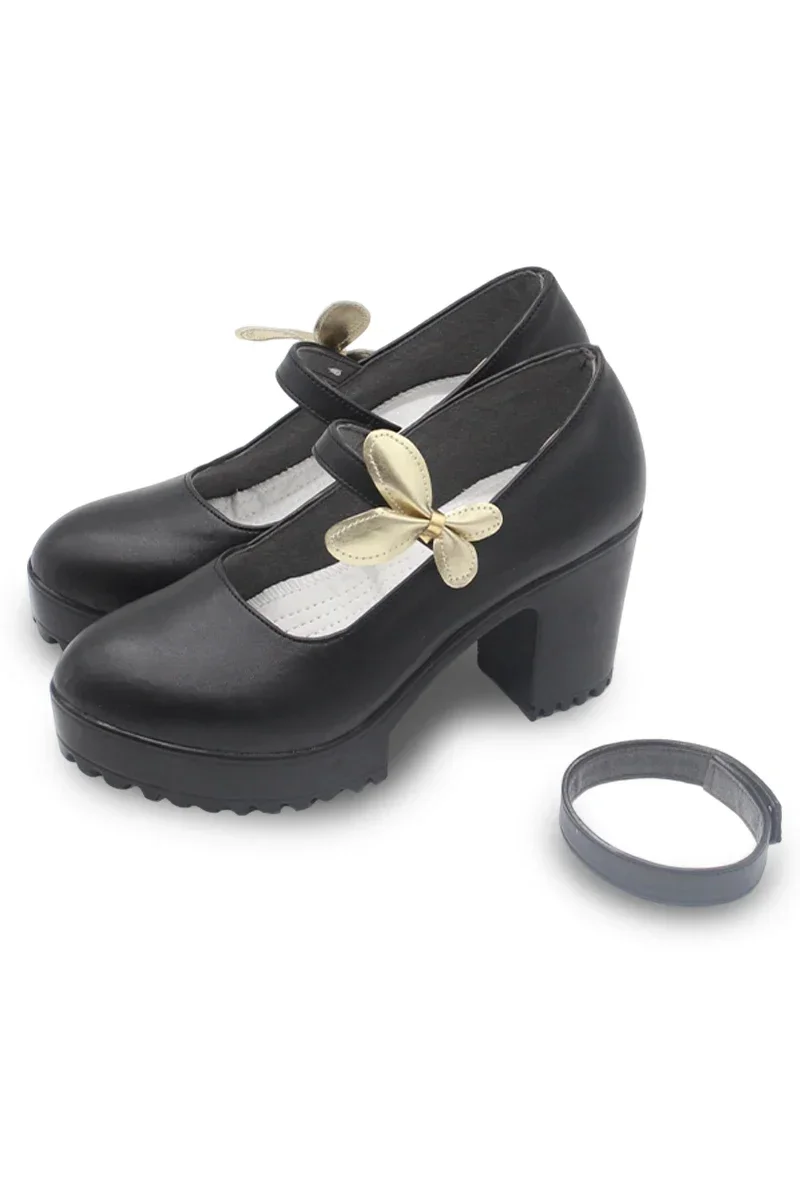 Elysia Cosplay Shoes Game Honkai Impact 3 Cosplay Prop Halloween Carnival Boots PU Shoes Custom Made