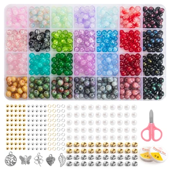 28 Color Glass Bead Kit 1