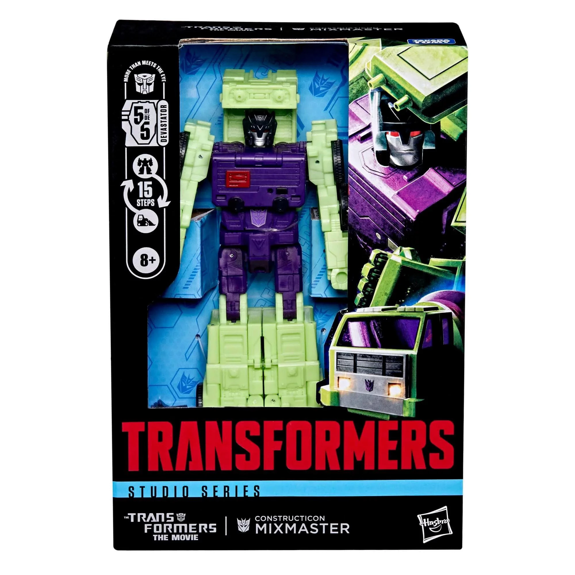 Transformers: The Movie Studio Series 86 Constructicon Mixmaster Converting Actionfigur Roboterspielzeug G0563