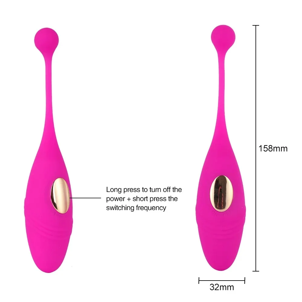 Panties Wireless Remote Control Jump Egg Vagina Vibrating Egg Wearable Balls G-Spot Clitoris Massager Adult Sex Toys for Women