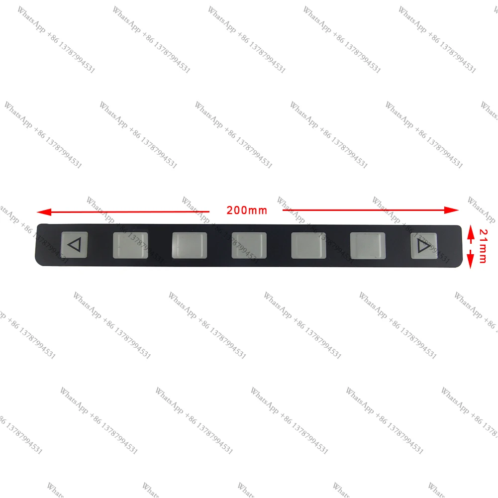For 7 Keypad A98L-0001-0519 Membrane Keypad A98L00010519 Protective Film 200*21mm