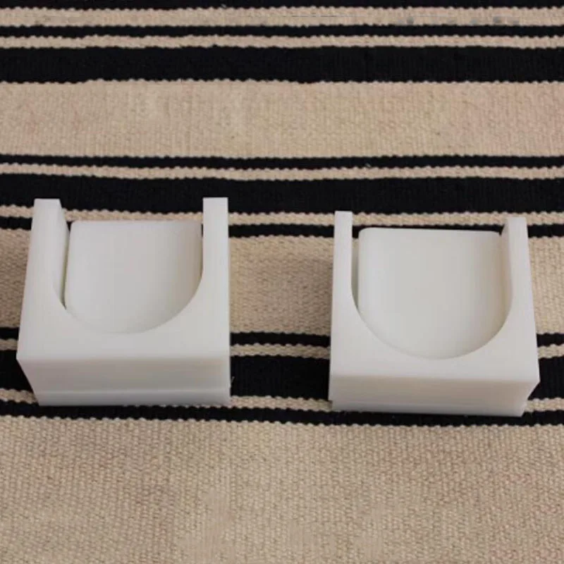 

DIY handmade coin purse horseshoe bag forming tool leather forming mold high strength nylon mold 75x77MM