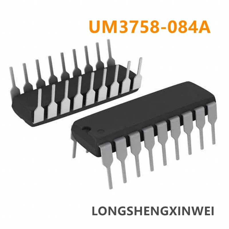 1PCS UM3758-084A UM3758 Original Direct Insert DIP-18, Tristate Programming Encoder/Decoder