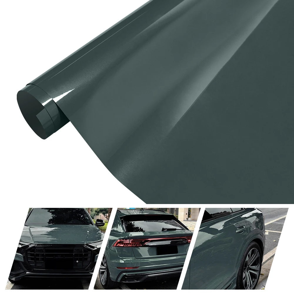 

High Gloss Eucalyptus Green Stickers for Car Sticker Vinyl for Motorcycle Film Wrapping Wrap Automotive Decals Vehicle Exterior