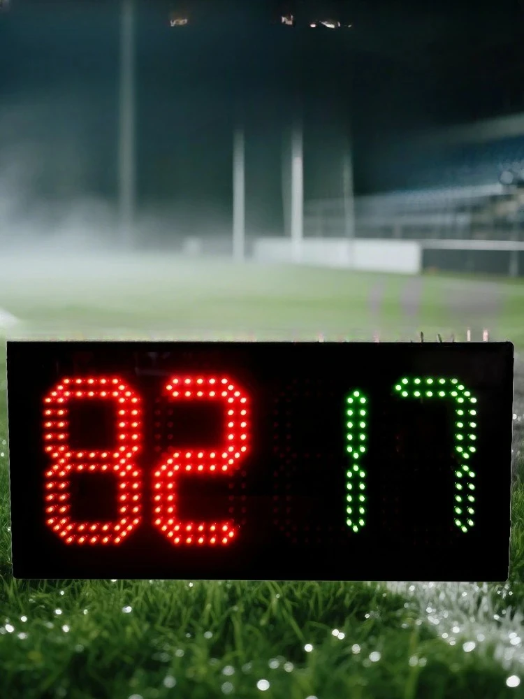 Match Referee Equipment Digital Scoreboard Substitution Display Timer Kit