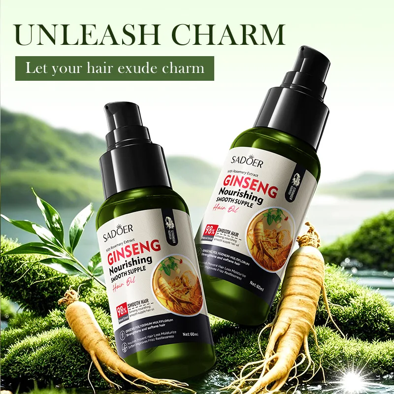 Polygonum multiflorum hair care essential oil effectively prevents frizz,dryness,burns,hair damage,with a long-lasting fragrance