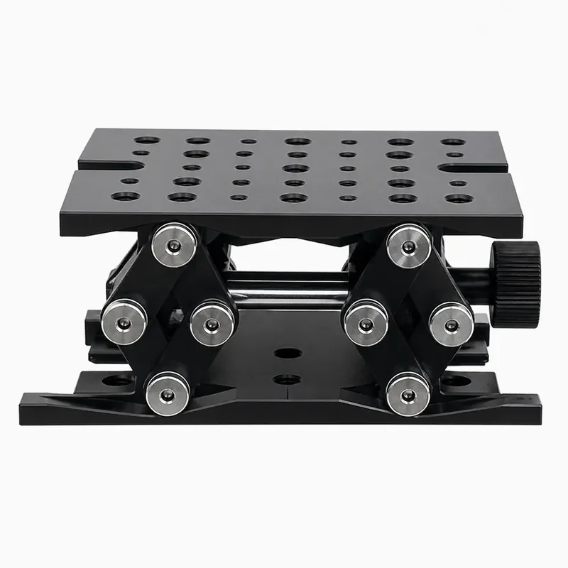 Precision Z-axis Manual Lift Platform 25mm Travel 25kg Load Laboratory Fine-tuning Stage Micro Positioning Adjustment Table