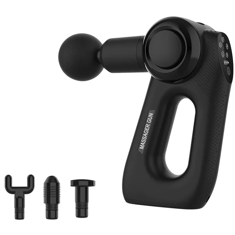 

Portable Electric Massage Gun Deep Tissue Facial Massgaer Arms Back Leg Muscle Relaxing For Body Back Arm Sport Fitness