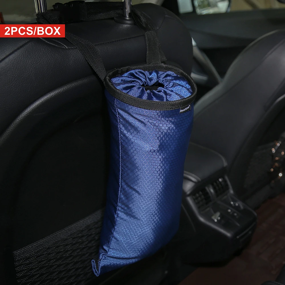 Poubelle de voiture Portable, sac poubelle pliable Pop-Up pour voiture, corbeille à déchets étanche, organisateur de déchets de voiture