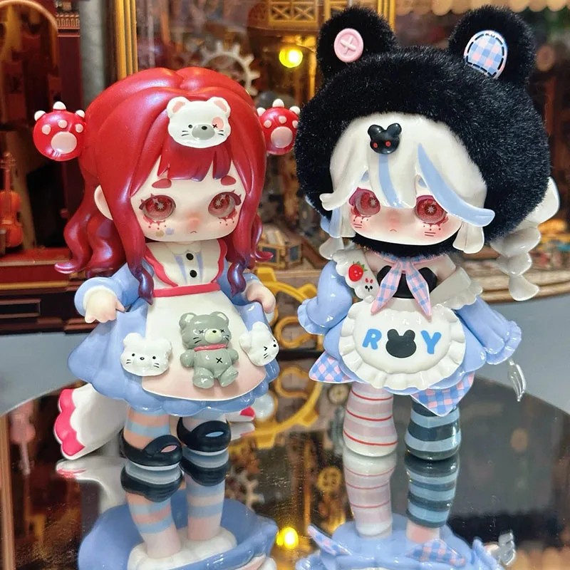 Ninita Mirror Paradise Series Blind Box Doll Surprise Action Figure Home Decor Model Mystery Ornament Trendy Toy Gifts