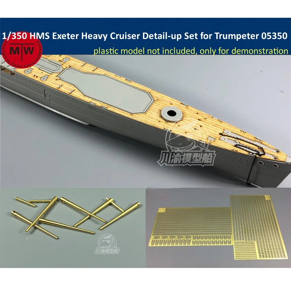 

Набор деталей HMS Exeter Heavy Cruiser в масштабе 1/350 для комплектов моделей Trumpeter 05350 CY350055Z