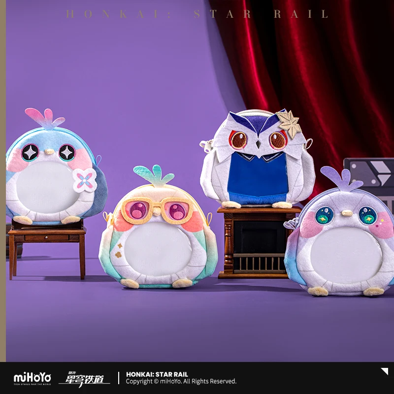 

Официальная многофункциональная мини-сумка на плечо MiHoYo Honkai Star Rail Aventurine Rorin 7 марта, милый реквизит для косплея Itabag, подарок