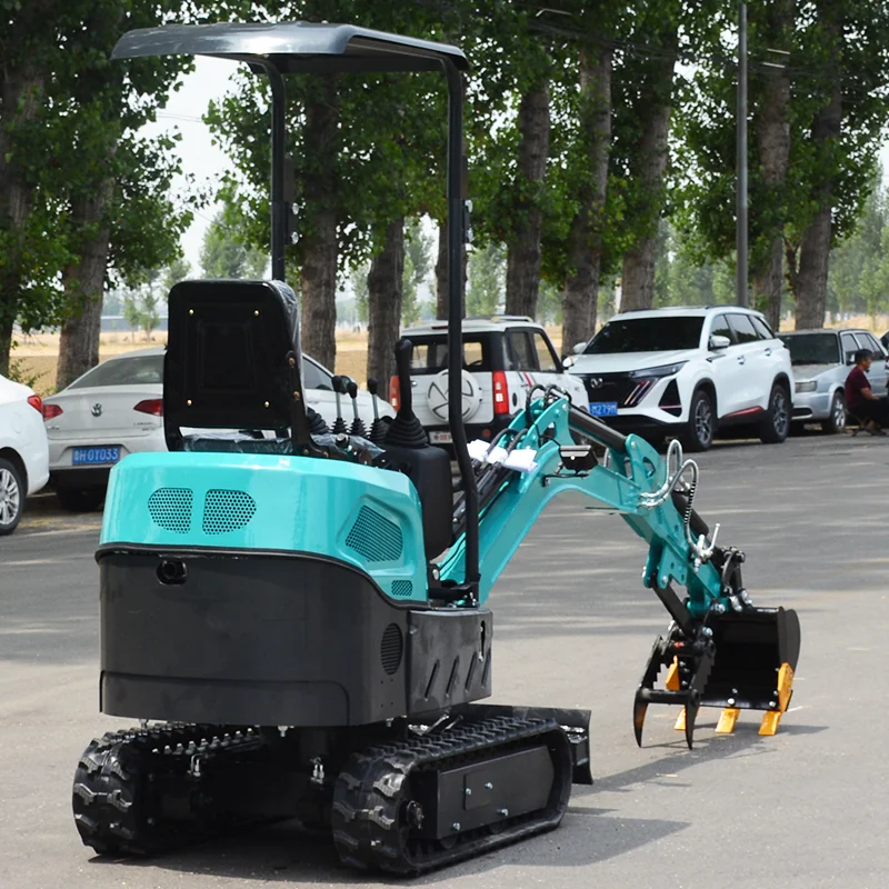

Mechanical Customization Mini Excavator 1.2 Ton Hydraulic Tracked Mini Excavator for Sale on Farm and Factory Mini Excavators