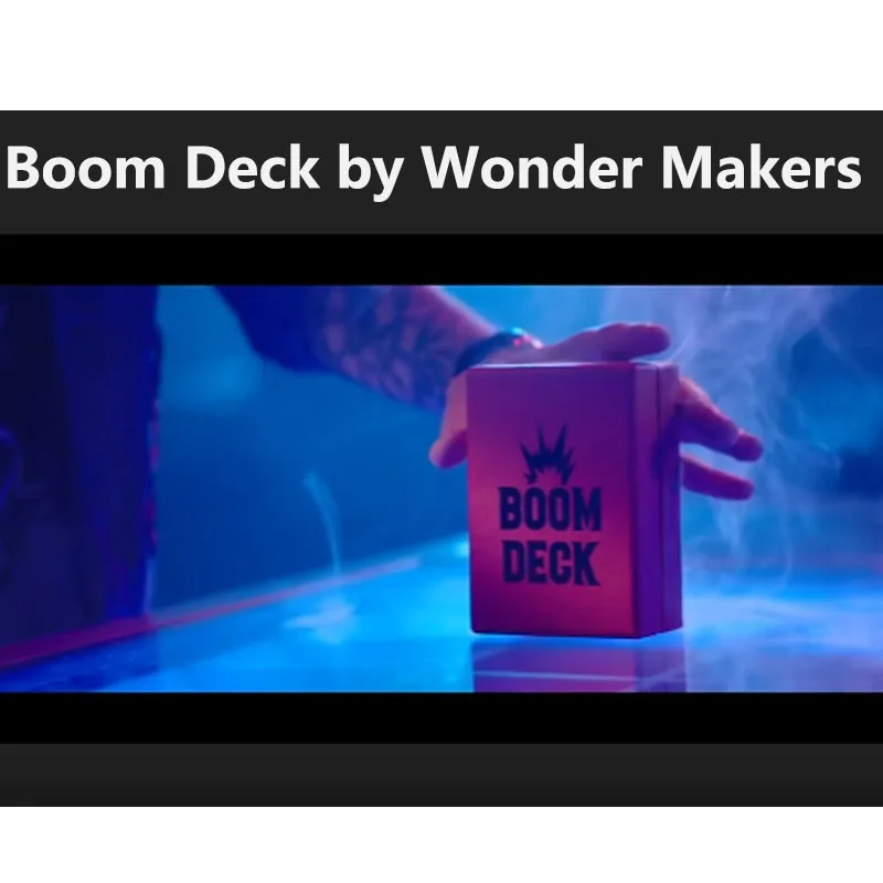 boom-deck-–-tours-de-magie-gros-plan-carte-a-jouer-signee-apparaissant-du-jeu-de-poker-accessoires-gimmick-d'illusion-de-magie