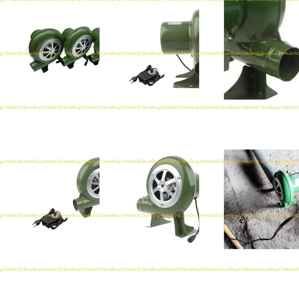 

Q2Q4 DC12V Вентилятор BBQ Air Blower 2900R Регулировать скорость пикник для пикника вентиляторы гриля 100 В 220 В