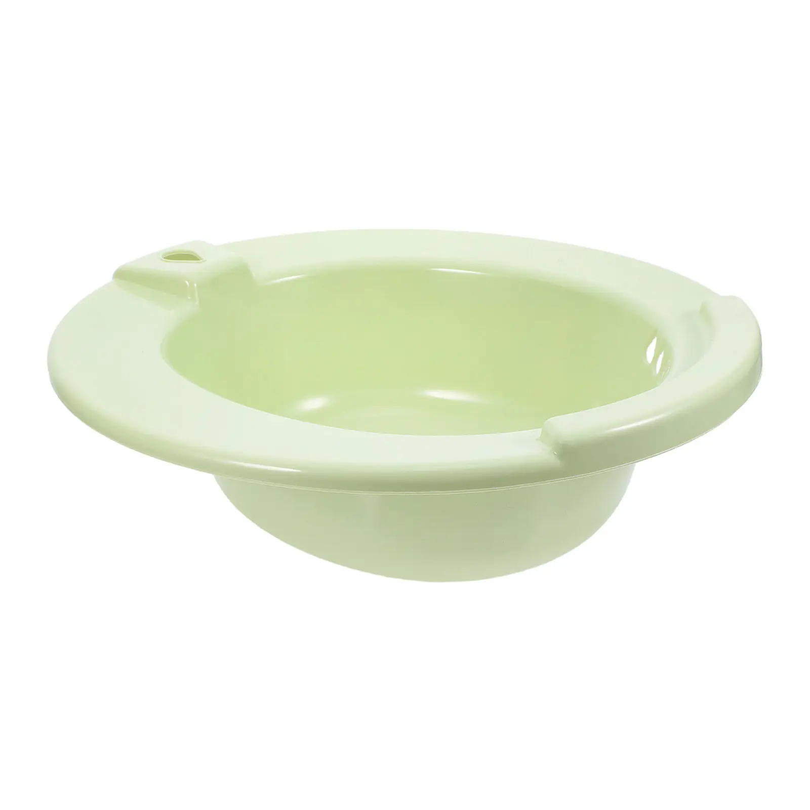 

Sitz Bath for Postpartum Care Elderly Pregnant Women Comfortable Deep Bowl Wall Mount Design Nordic Green Overflow Hole Bathroom