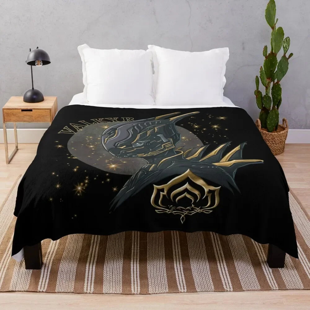 Valkyr Warframe Throw Blanket Soft Beds Decorative Sofa Nap Stuffeds Blankets