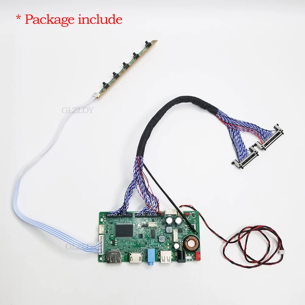 LCD コントローラボードゲームモニターディスプレイドライバ M270KCJ-L5B DP + HDMI + USB 1920x1080@180hz 200hz 2560x1440@100hz 4ch 92P LVDS