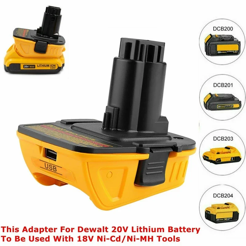 18 فولت 9.0Ah DCB200 استبدال بطارية ليثيوم أيون ل ديوالت 18 فولت/20vMAX XR بطاريات ليثيوم أداة السلطة مع شاحن مهايئ بطارية