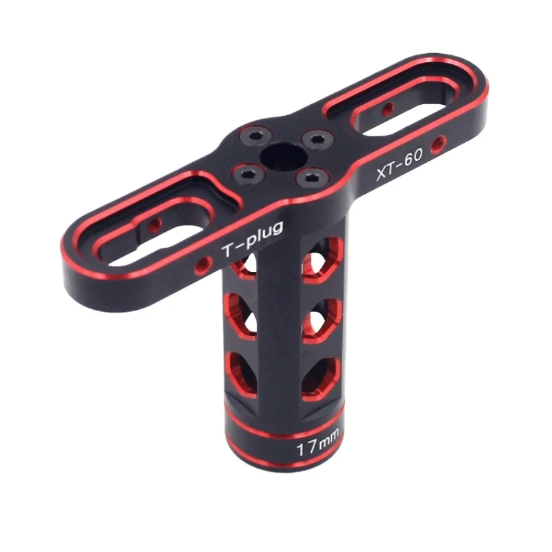 Chiave esagonale per ruota in alluminio da 17mm con strumento a manicotto incrociato per auto fuoristrada 1/8 RC Monster Truck Trax X-MAXX Arrma