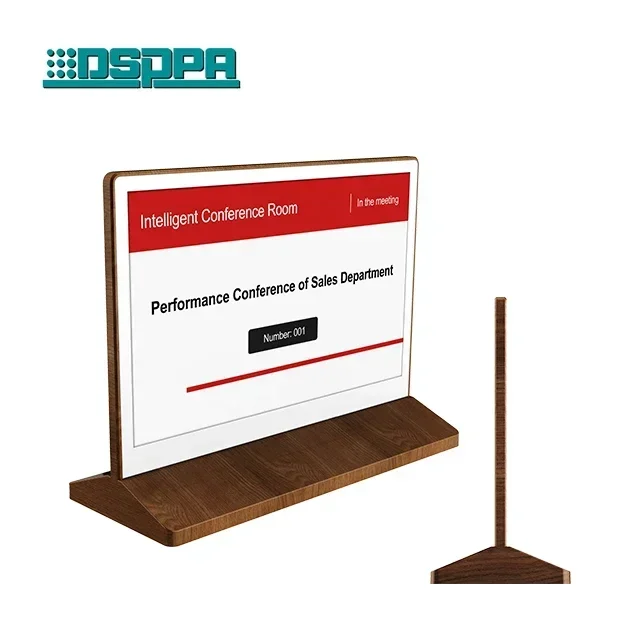 Intelligent Name Sign Electronic Meeting Nameplate E Ink Display Paperless Conference Table Name Card