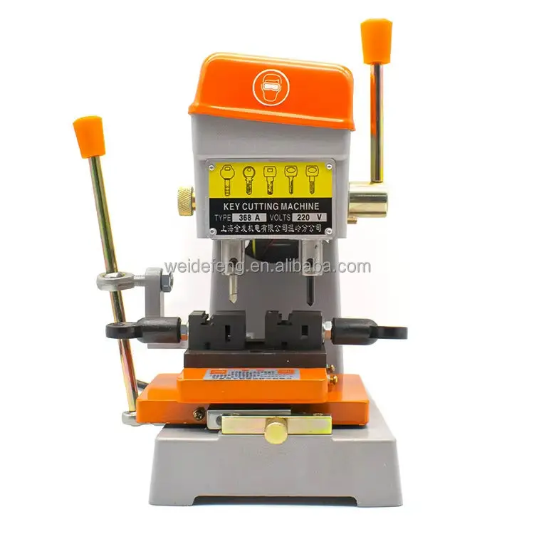 Car Key Cutting Copy Duplicating Machine 368a With Full Set Cutters for Making Keys Locksmith Tools