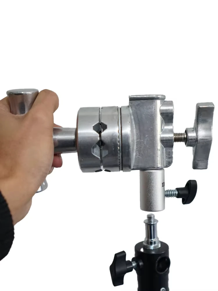 Meking Light Stand Adapter C Stand Camera Mount Light Stand Tripod Screw 1/4 "3/8" and 5/8" Fixing Nut Photo Studio Accessories