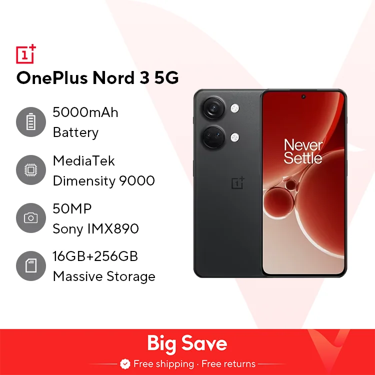 Глобальная версия OnePlus Nord 3 5G