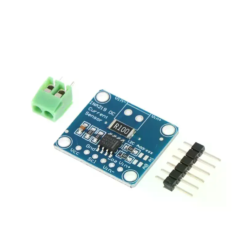 1/3/5 قطعة INA219 وحدة الأزرق مجلس لتقوم بها بنفسك 3 فولت-5 فولت IIC I2C MCU-219 ثنائي الاتجاه مصدر إمداد بالتيار رصد وحدة الاستشعار #3