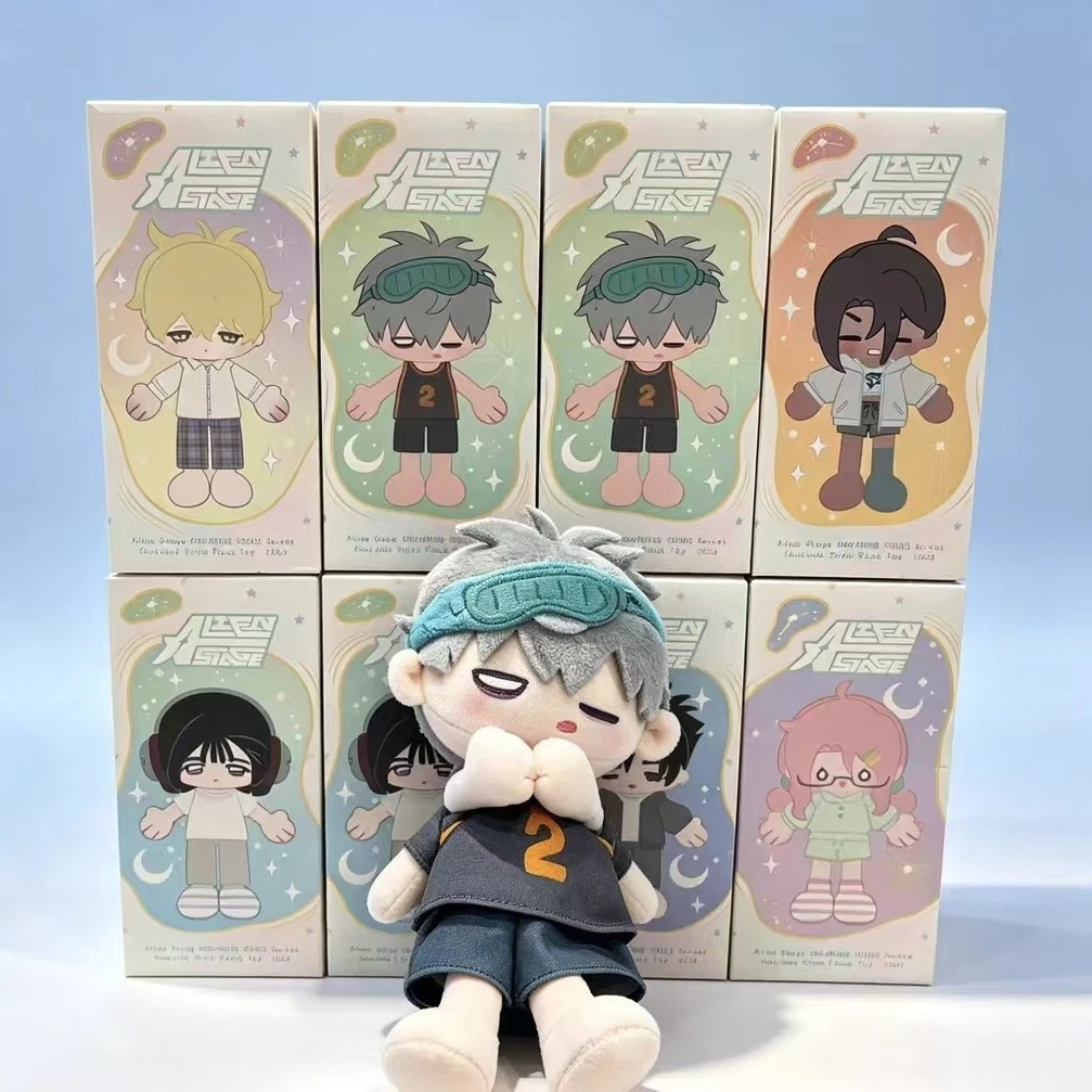 Genuine Alien Stage 4th Anniversary Dream Memory Series Plush Pendant Blind Box, Cute Character Plush Keychain Collectible Toy