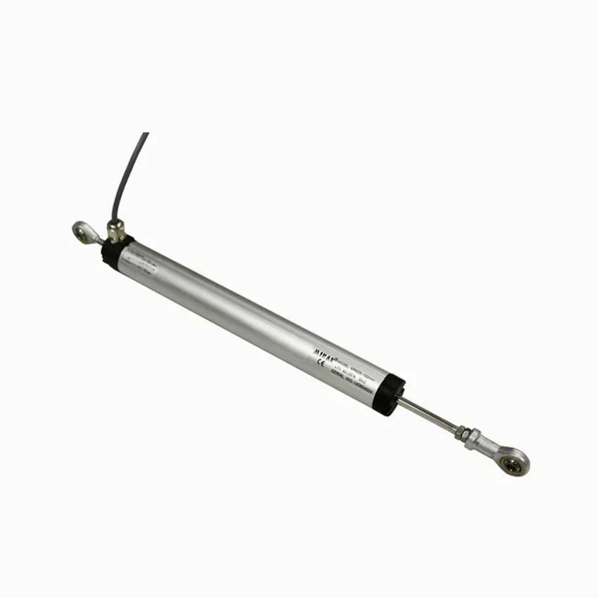 KPM18 Linear Position Sensor 50mm 75mm 100mm 125mm 150mm 200mm Rod End Joints Linear Potentiometer Transducer 0.01mm