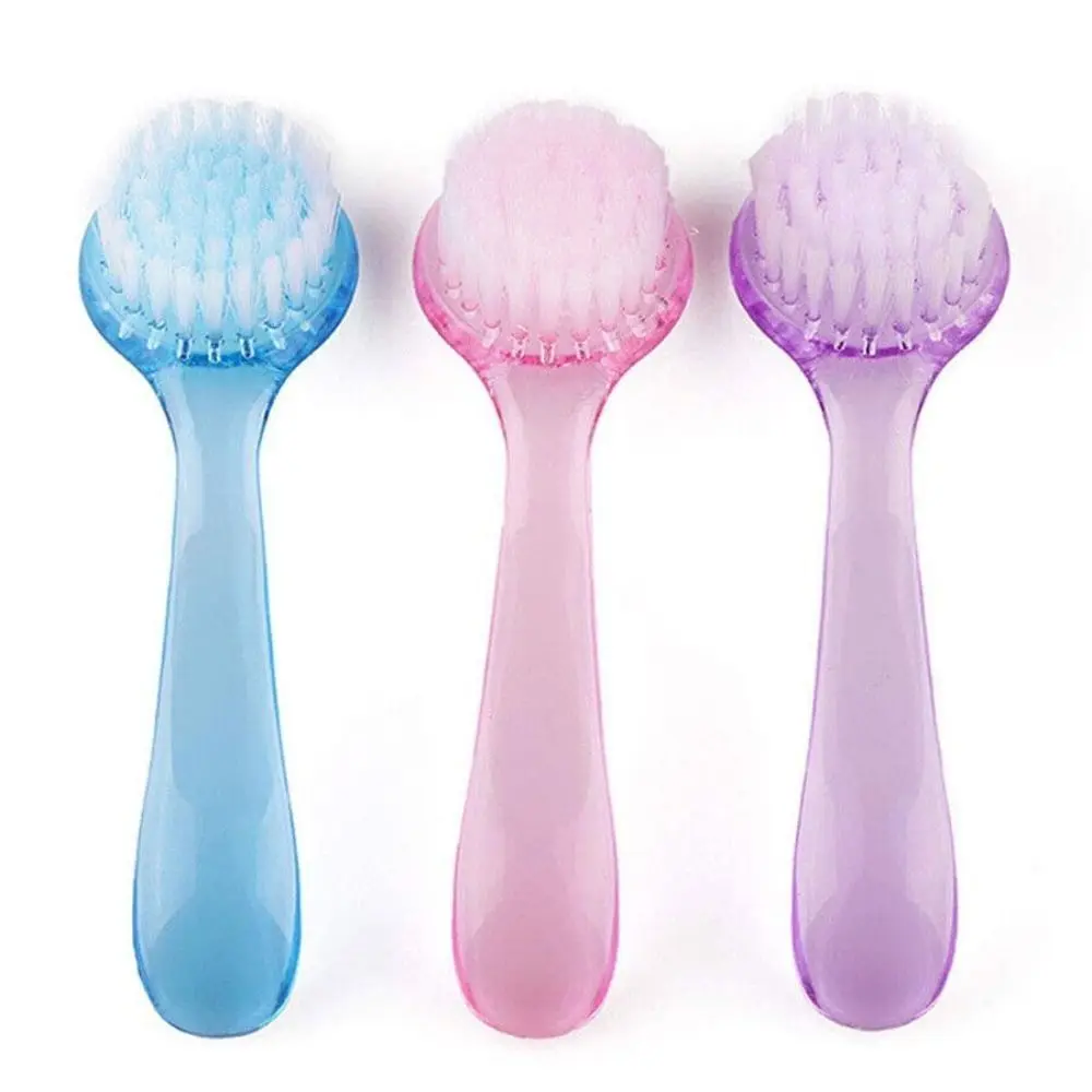 Nuovo con cappuccio Spazzola per la pulizia delle unghie Spazzola morbida per polvere per manicure per salone Spazzole per rimozione polvere per nail art Pedicure