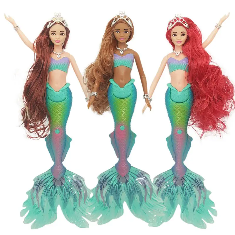 

Kawaii Items Kids Toys Fashion Doll Mermaid Doll Toy Baby Doll For Girl Play House Toys Baby Dolls For Barbie Children Present