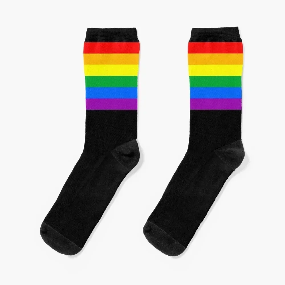 

LGBT Pride Socks heated custom sports halloween Socks For Girls Men's