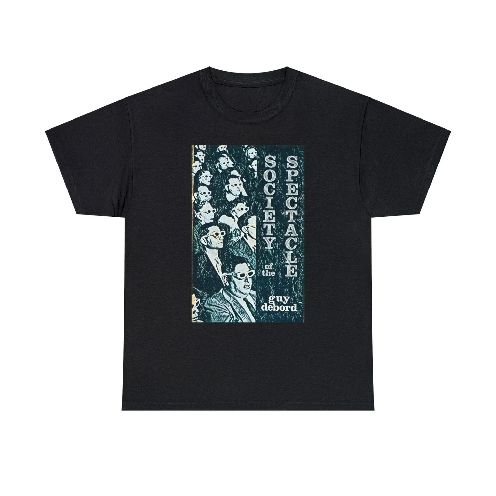 Society Of The Spectacle Shirt Guy Debord Graphic Print Unisex Heavy Cotton Tee
