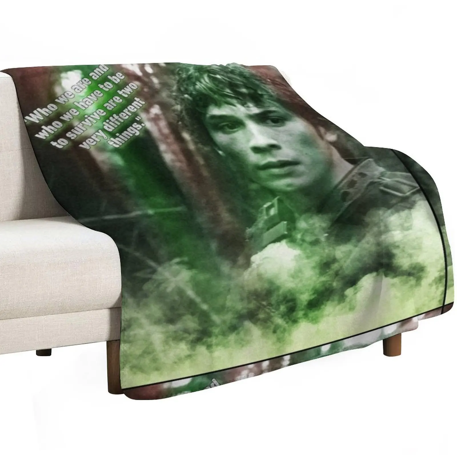 Bob Morley Survival Art Throw Blanket Giant Sofa Decorative Sofa halloween Sofa Throw Travel for babies Blankets