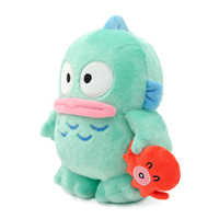 Sanrio Hangyodon With Octopus Hat Cute Plush Toys Cartoon Soft Stuffed Pillow Dolls Kawaii Room Decoration Kids Birthday Gifts